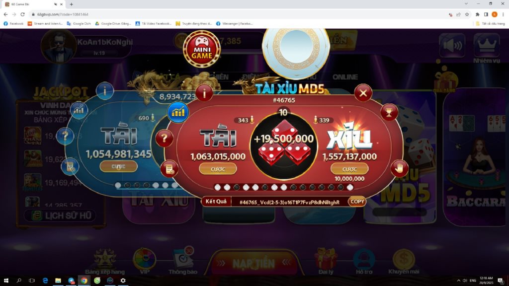 Áp dụng cách chơi cầu bệt đem lại chiến thắng trong game tài xỉu