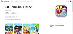 Ngay ở mục tìm kiếm ứng dụng, người chơi sẽ chủ động điền từ khóa app của chúng tôi